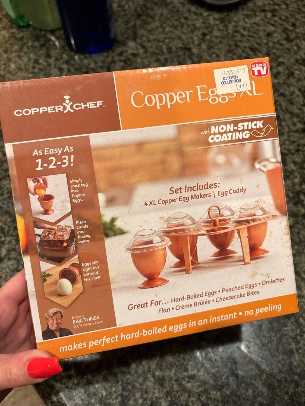 Copper Chef Copper Egg XL Non-Stick Egg Makers